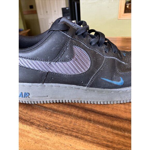 Nike Air Force 1 DR0155-003 Carbon Fiber Weave Men's Size 10 Sneakers - Picture 15 of 16